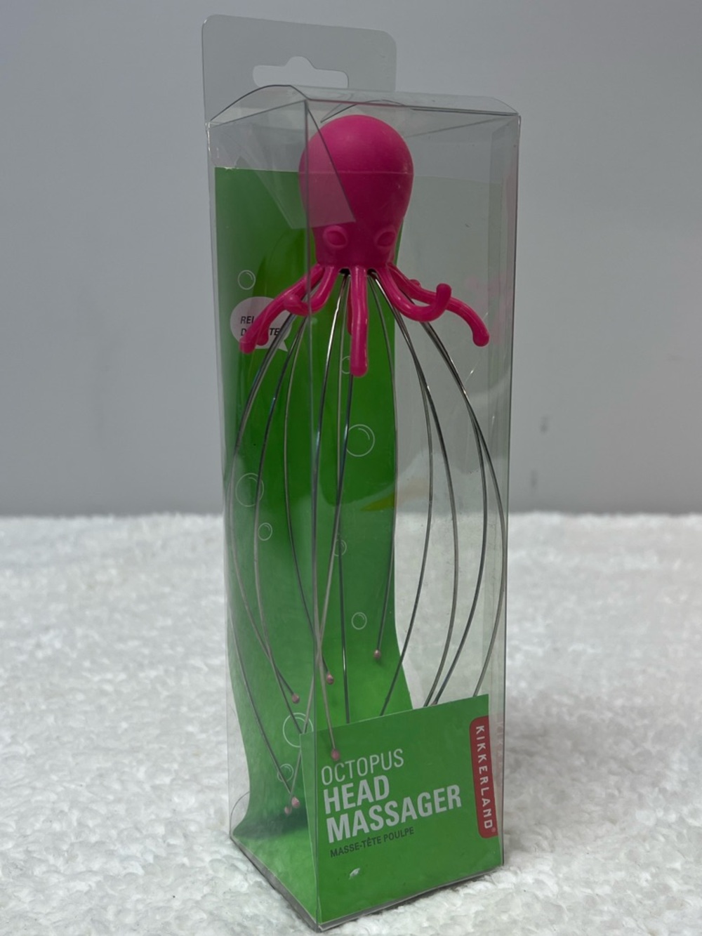 Kikkerland Octopus Head Massager